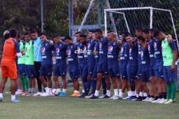 Motagua afinó los últimos detalles para el juego ante Real de Minas. Foto DIEZ