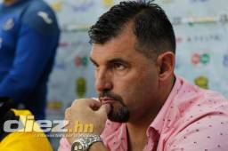 'Tato' García, técnico del Real España, dice que espera un partido de mucha intensidad en esta ida de final con Motagua. Foto Neptalí Romero