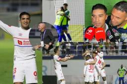 Las imágenes que dejó el agónico empate del Olimpia (2-2) contra los Potros del Olancho FC en la jornada 21 del Torneo Apertura 2025 de la Liga Nacional de Honduras. FOTOS: Marvin Salgado