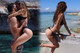 La joven española trabaja como doctora y es novia del flamante fichaje el AC Milan anunció hoy.