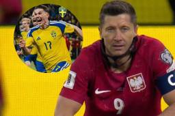 Barcelona golpeado: Lewandowski quedó fuera de la Copa del Mundo 2026 y Suecia obtiene el boleto