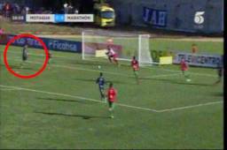 Gonzalo Klusener marcó su primer gol con la camisa de Motagua y fue en el clásico ante Marathón.