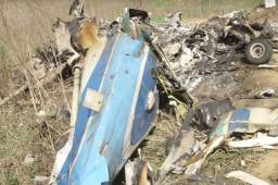 Así quedó el helicóptero donde perdieron la vida Kobe Bryant, su hija y otros siete pasajeros.