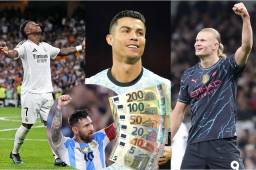 Forbes ha dado a conocer la lista actualizada de los futbolistas mejores pagados del mundo. Cristiano Ronaldo sigue liderando y esto pasa con Messi.