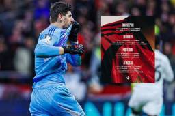 Courtois regresa a la selección de Bélgica.