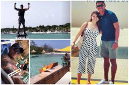 El delantero del Marathón Carlo Costly se casó con Tita Torres el fin de semana en San Pedro Sula y disfrutan de su luna de miel en Roatán.