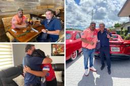 Luis Cruz y Fernando Mira compartieron un momento ameno y nostálgico en su último día juntos como presidente-entrenador.