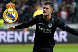 Luka Jovic, nuevo fichaje del Real Madrid de Zinedine Zidane.
