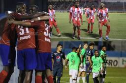 Olimpia, Motagua, Vida y Real España cumplieron como ganadores en el inicio de la jornada 8 del Torneo Clausura 2021-22