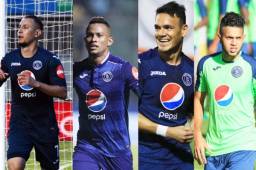 Erick Andino, Marco Vega, Roberto Moreira y Josué Villafranca las esperanzas en ataque para Motagua.