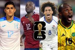 Honduras, Costa Rica, Panamá y Jamaica son las selecciones más fuertes de Concacaf en las eliminatorias rumbo al Mundial 2026.