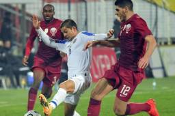 La selección de Costa Rica no ha podido ganar en los amistosos que ha disputado. Este viernes empató frente a Qatar. Fotos AFP