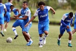 El 'Patón' Mejía espera consolidarse en este Clausura 2017 con Olimpia. Se perfila para ser titular este domingo ante Honduras Progreso. Foto Juan Salgado