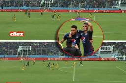 ¡Recorte espléndido y definición formidable! Gran asistencia de Ángel Tejeda y Roberto Moreira apertura la final para Motagua