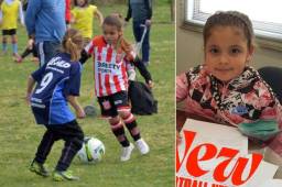 Con solo 8 años, Felicita Flores se convierte en la futbolista más joven firmada por Nike.