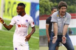 Kevin Álvarez le tiró duro a su extrenador en Olimpia, Héctor Vargas.