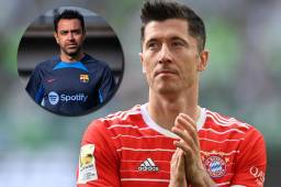 Lewandowski estará bajo las órdenes de Xavi Hernández a partir de la siguiente temporada en el Barcelona.