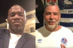 El DT hondureño David Suazo y el locutor de ESPN, Richard Méndez brindaron sus palabras de felicitaciones al equipo merengue.