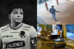 Salieron a la luz imágenes del asesinato del futbolista Mario Pineida, del Barcelona SC de Ecuador, en un ataque armado registrado en el norte de Guayaquil, la ciudad más violenta de dicho pais. Difundieron foto de un sicario y ya hay un detenido.