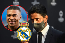 Presidente del PSG dejó clara su postura en el caso de Kylian Mbappé.