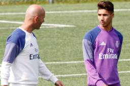 Achraf Hakimi realizó una temporada aceptable con el Real Madrid y Zinedine Zidane valoraría dejarlo.