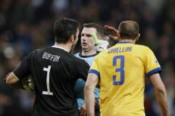 Buffon no se guardó nada; atizó contra el árbitro inglés Michael Oliver.