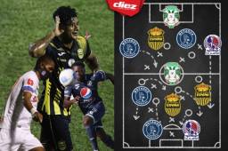 Este domingo se completó la Fecha 3 del torneo Apertura 2020 en Honduras. Estos fueron los 11 jugadores que más brillaron.