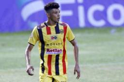 El Real España ya contará para el domingo con el defensor central Getsel Montes quien ayer reapareció jugando con las reservas. Foto Delmer Martínez