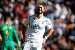 Karim Benzema se entrenó con el Real Madrid Castilla este miércoles.