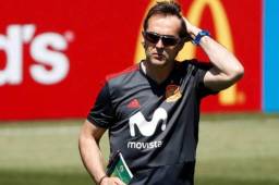 Lopetegui fue destituido de la selección española y hoy será presentando en el Real Madrid.