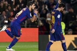Lionel Messi y Suárez no dejan de hacer goles en la Liga de España.