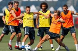 El Real Madrid se prepara para el partido de la segunda fecha ante el Girona.