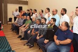 Orinson Amaya se ha mostrado muy feliz de haber sido reelegido como presidente de los verdes del Marathón. Foto DIEZ: Jorge Gonzales