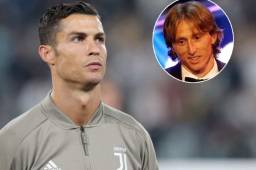 Cristiano Ronaldo felicitó a Luka Modric por el The Best.