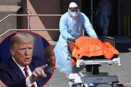 Trum advirtió sobre la cantidad de fallecimientos que podrían registrarse por COVID-19 dentro de un mes.