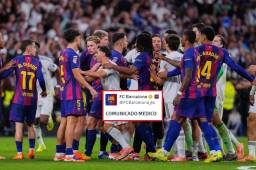 Barcelona lo pierde durante un buen tiempo tras el Clásico.