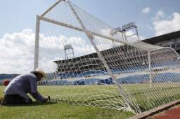 El estadio Olímpico Metropolitano de San Pedro Sula se ha convertido en la casa de la Selección de Honduras en esta eliminatoria rumbo a Rusia. Foto Neptalí Romero