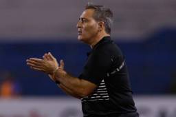 Juan García reaccionó contento con el resultado obtenido ante Real España.