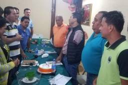 Miembros de cada uno de los equipos estuvieron presente en la elaboración del calendario.