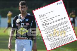 El volante argentino Lucas Catrini llegó al Victoria en julio del 2014 y solo estuvo seis meses y ahora tiene que pagar una millonaria demanda. Foto DIEZ