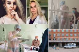 La joven enfermera se encuentra ayudando a los pacientes infectados por la pandemia de una manera muy peculiar y explica por qué labora durante estos días en ropa interior.