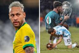 Neymar Junior no soporta que los brasileños quieran que Argentina sea campeón de la Copa América.