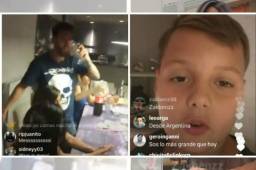El sobrino de Lionel Messi ha sido protagonista en redes sociales.