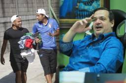 Emil y Sabillón anunciaron su retiro del fútbol luego de varios años en el Marathón.