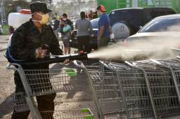 Población en Tegucigalpa salió en busca de alimentos y se tomaron medidas de precaución.