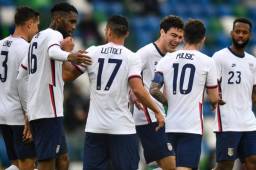 Estados Unidos derrotó a Irlanda del Norte con goles de sus figuras, Gio Reyna y Christian Pulisic.