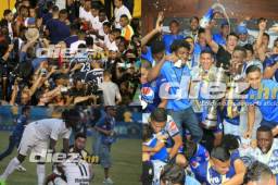 La celebración de Diego Vázquez, las lágrimas de los jugadores del Honduras Progreso y la locura de los hinchas en las calles de la capital, se destacaron anoche en la gran final de la Liga Nacional.