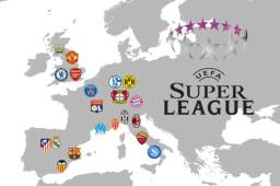 La Super Liga de Europa estará conformada por los gigantes del balompié del Viejo Continente.