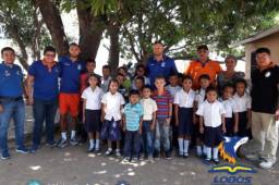 Los Lobos de la UPN se proyectan con grandes acciones con los niños. Foto cortesía @lobosupnfm