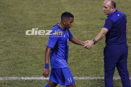 Rigoberto Rivas fue uno de los mejores jugadores anoche ante Nicaragua. Foto: Neptalí Romero.